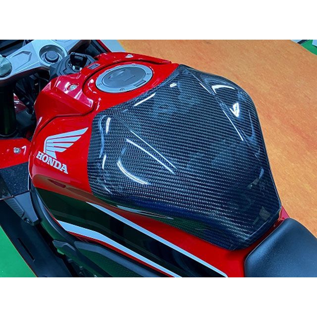 CLEVERWOLF タンクプロテクター カーボン/平織 19CB-108-02 クレバーウルフ タンク関連パーツ CBR650R/CB650R|パークアップ 店