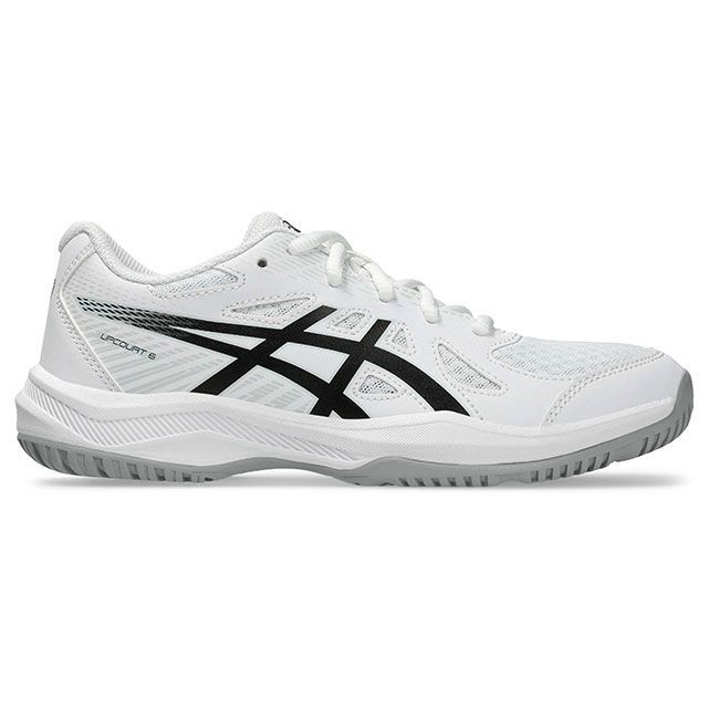 ASICS 1074A045 UPCOURT 6 GS（ホワイト×ブラック） サイズ 23.5cm 1074A045 メーカー在庫あり アシックス シューズ類
