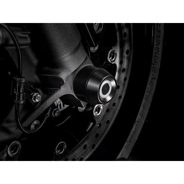 GILLES TOOLING GTA フロント/リア アクスルクラッシュパット(ブラック) GTAFS07B ギルズツーリング スライダー類 GSX-8S|パークアップ 店