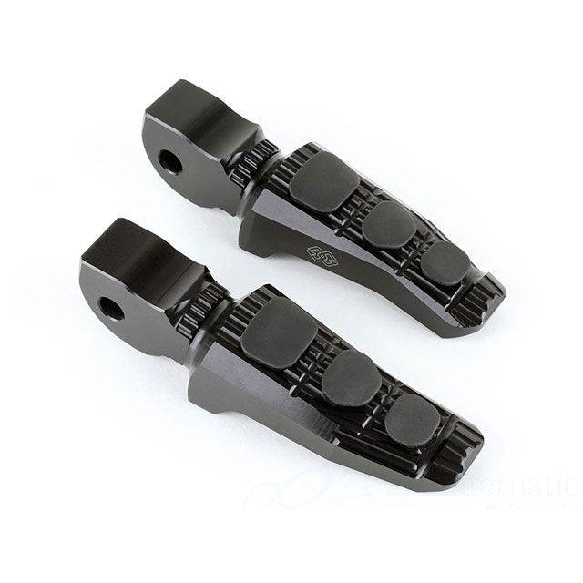GILLES TOOLING ツーリングフットペグセット パッセンジャー用（ブラック） RGK321UF40SETB ギルズツーリング ステップ
