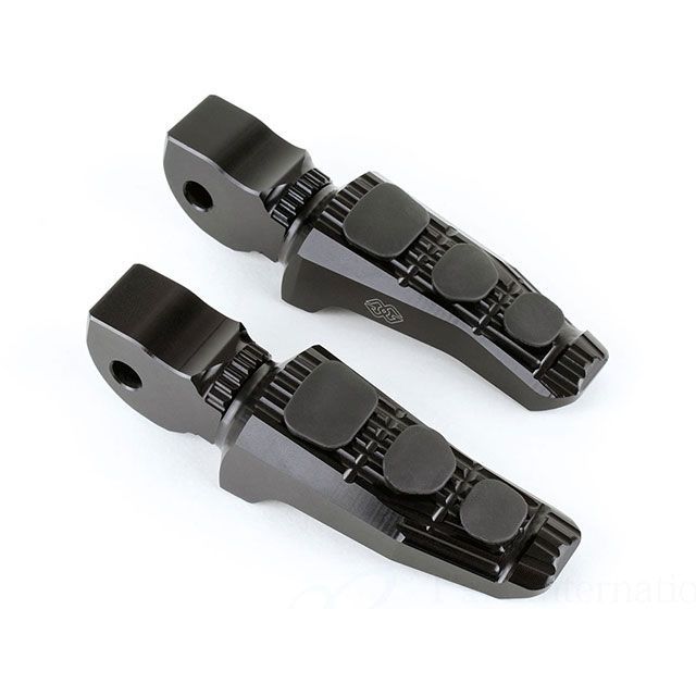 GILLES TOOLING ツーリングフットペグセット ライダー/パッセンジャー用（ブラック） RGK930UF40SETB ギルズツーリング ステップ