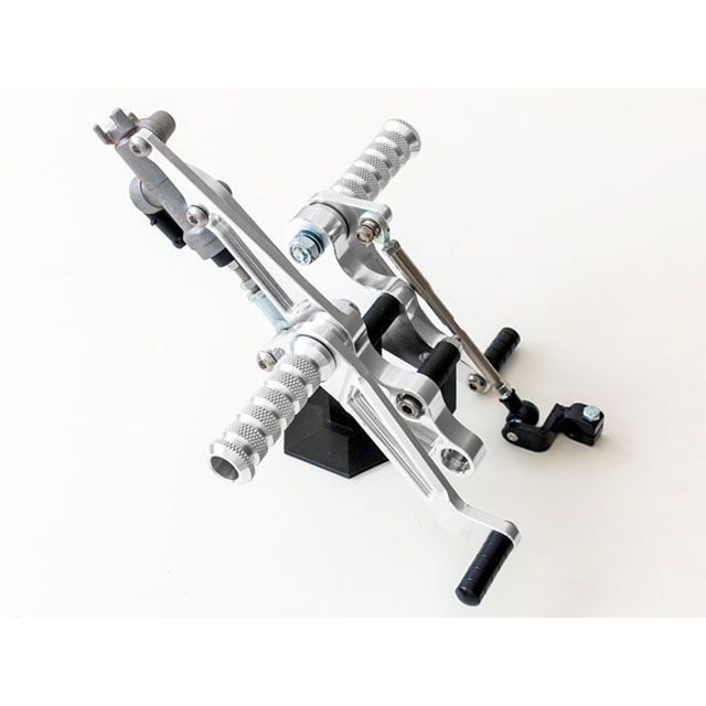 DRAFT BILLETバックステップ TYPE-Z（シルバー） 74-2042 DRAFT バックステップ関連パーツ