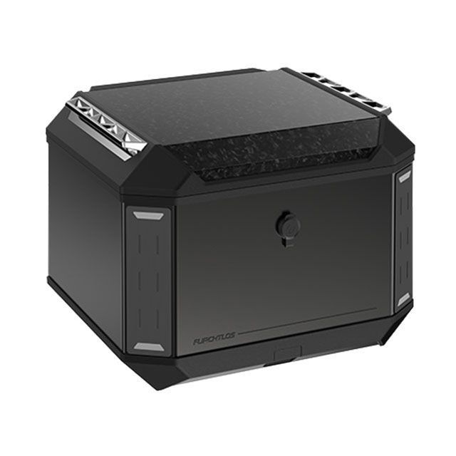 FURCHTLOS リアボックス 50L RANGER TOP CASE ADV トップケース バイク用 アルミ製 防水 大容量 収納（アンスラサイト） FU08TCXX005001EX フルヒトロス ツーリング用ボックス