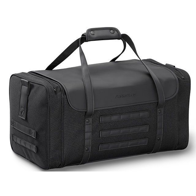 FURCHTLOS レガシー ダッフルバッグ 46L（クラシックブラック）/LEGACY Duffel Bag - 高耐久・カフェレーサーバッグ FU05LGDB004601EX フルヒトロス ツーリング用バッグ 16,500円