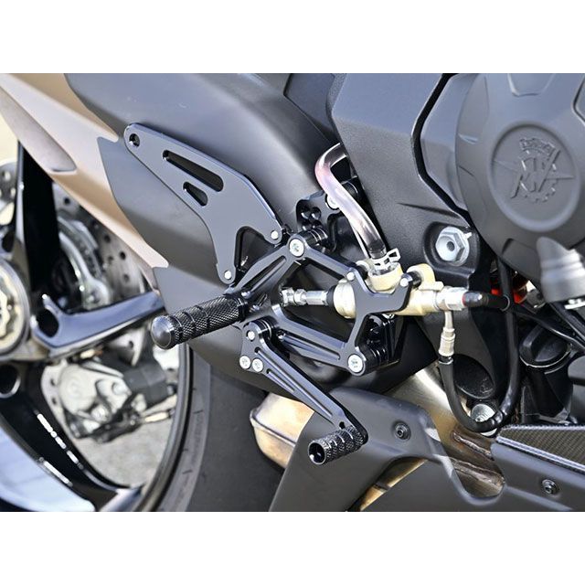 STRIKER ステップキット MV AGUSTA F3 800/RR（ブラック） SS-AA2167B ストライカー バックステップ関連パーツ F3 800/RR