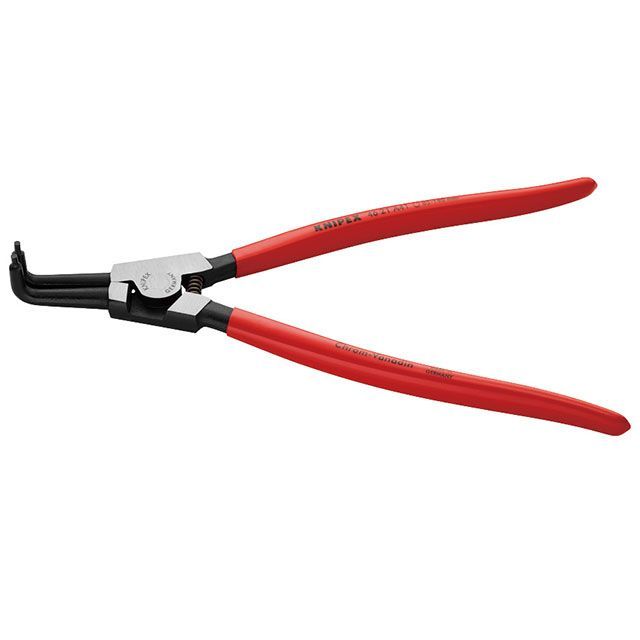 KNIPEX 46 21 A41 90°先曲がり 軸用スナップリングプライヤー 85-140φ ・46 21 A41 メーカー在庫あり クニペックス ハンドツール