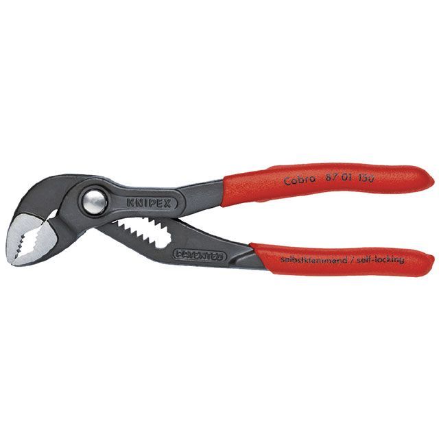 KNIPEX 87 01 150 Cobraコブラ ウォーターポンププライヤー 150mm ・87 01 150 メーカー在庫あり クニペックス ハンドツール