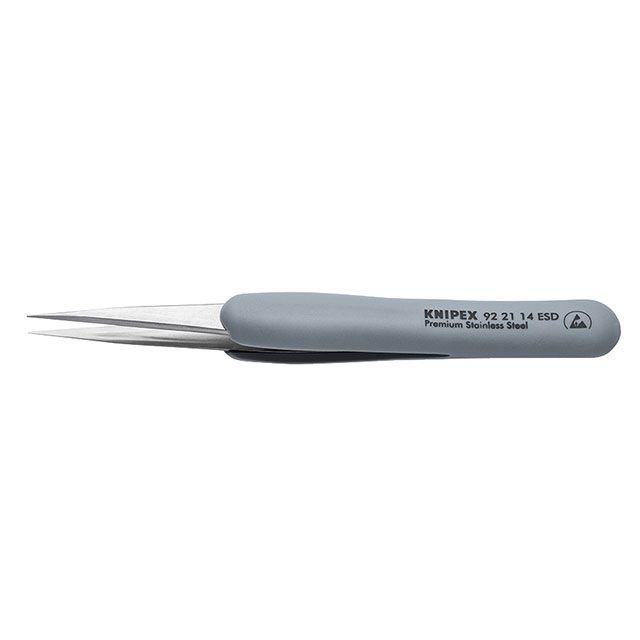 KNIPEX 9221-14ESD 思われ人手持ち部分付毛抜き 130粍 ・9221-14ESD クニペックス お手々物の具