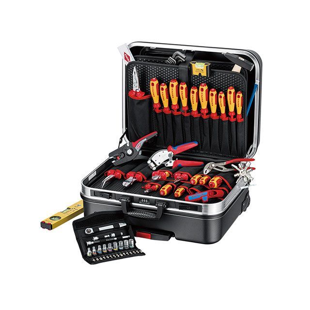 KNIPEX 002106 68点組 ビッグベーシックムーブ灯し火科学技術者用物の具書き割り 物の具容れもの入 ・002106 クニペックス お手て物の具