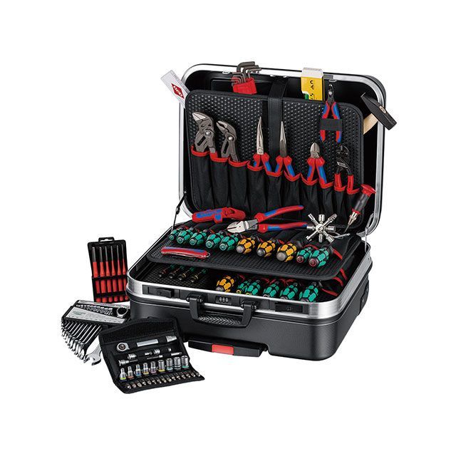 KNIPEX 002106M 90点組 ビッグベーシックムーブメカニック用工具セット ツールケース入 ・002106M クニペックス ハンドツール