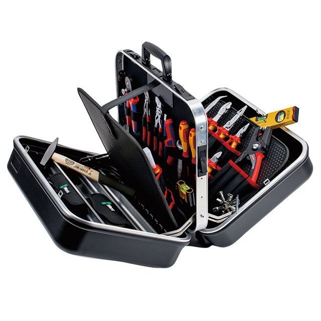 KNIPEX 00 21 42 63点組 灯し火やり方用物の具・BIG Twin Move物の具容れもの書き割り ・00 21 42 クニペックス お手て物の具