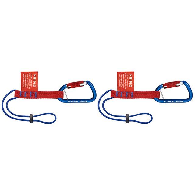KNIPEX 005006TBK 落下防止ストラップ 耐荷重6KG サイズ900×95×27mm ・005006TBK クニペックス メンテナンスグッズ バイク画像