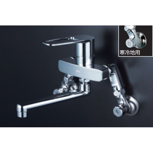 KVK MSK110KZEST寒シングル練りあわせる栓ソケット100粍 MSK110KZEST ケーブイケー D.I.Y.