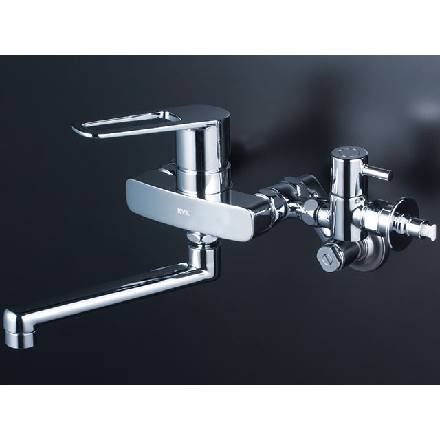 KVK MSK110KBT 水給湯繋ぎ合わせるシングル練りあわせる栓 MSK110KBT ケーブイケー D.I.Y.