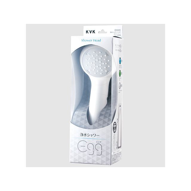KVK PZS320 浄水シャワーヘッドegg エッグ PZS320 ケーブイケー D.I.Y.
