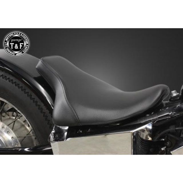 T&F スティード400 フラットフェンダー専用 シングルシート スムース（ブラック） ・608100 ガレージT&F シート関連パーツ STEED400｜パークアップ 店