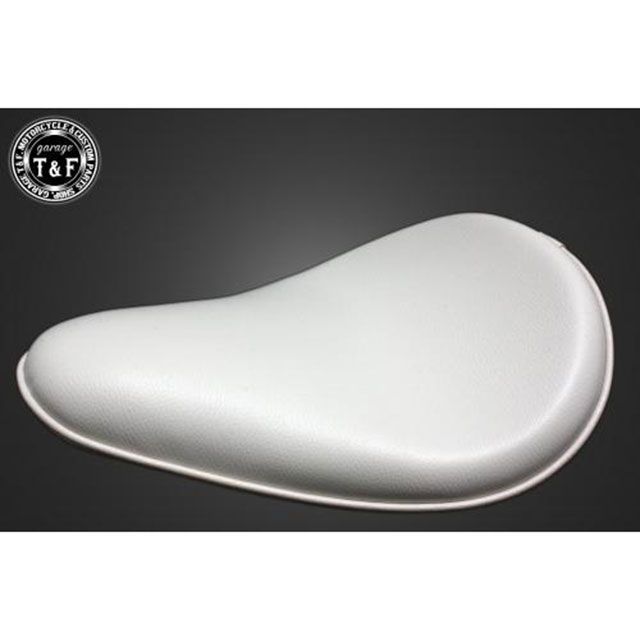 T&F BSソロシート スムース（ホワイト）/バックアップタイプ（スタンダード） ・608087 ガレージT&F シート関連パーツ 汎用