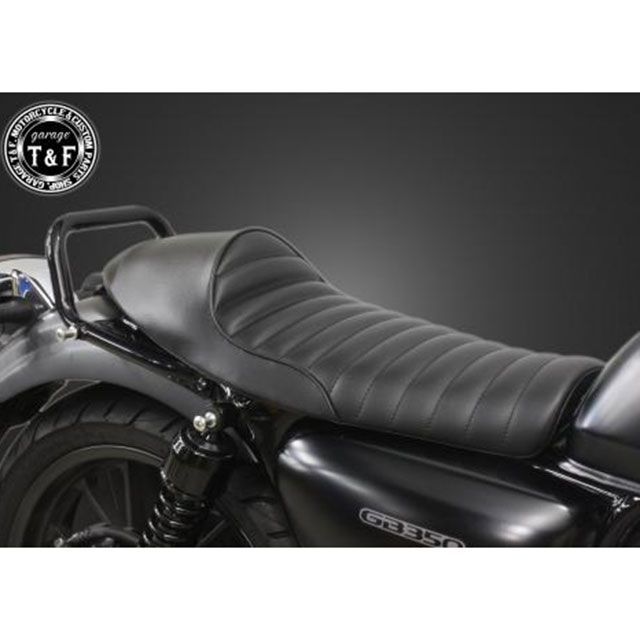 T&F GB350 カフェシートタックロール（ブラック） ・606124 ガレージT&F シート関連パーツ GB350
