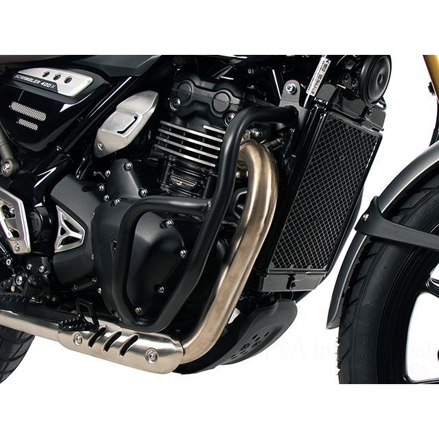 HEPCO＆BECKER エンジンガード（ブラック） 501-7664-0001 ヘプコ＆ベッカー エンジンガード Scrambler 400 X Speed 400