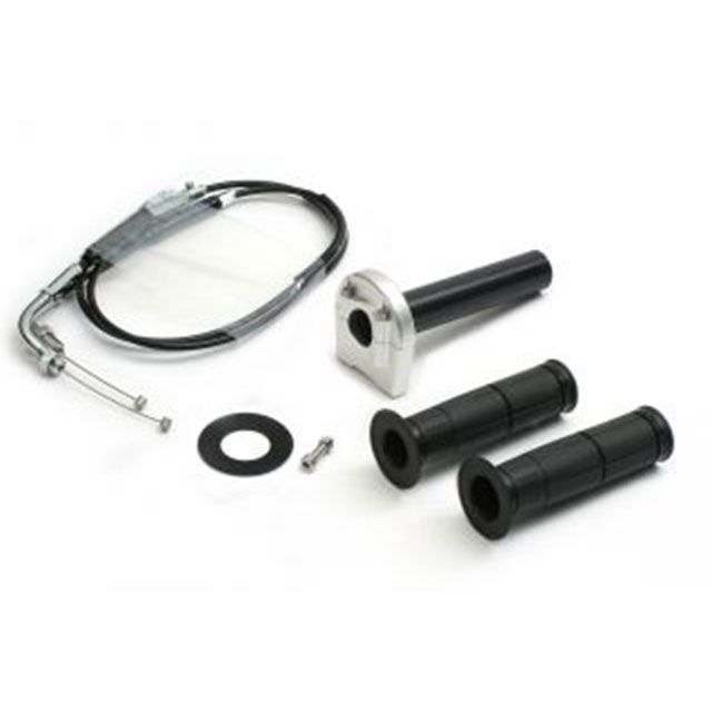 ACTIVE スロットルキット TYPE-3 巻取φ28 メッキ金具（Tゴールド） 1077148 アクティブ グリップ関連パーツ GB350 GB350S｜パークアップ 店