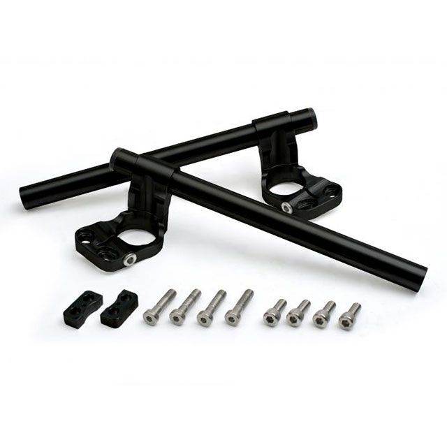 ACTIVE セパレートハンドルキット（ブラックアルマイト） 50970003 アクティブ ハンドル関連パーツ Ninja250（ABS含む） Ninja250R｜パークアップ 店