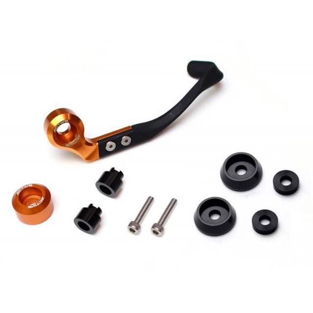 ACTIVE ブレーキレバーガード&バーエンド フルセット(ゴールド) 30805M08 アクティブ レバー 汎用|パークアップ 店