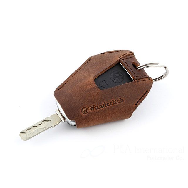 Wunderlich 牛皮製 キーカバー 「Keyless Ride」（ブラウン） W13410-000 ワンダーリッヒ キーホルダー
