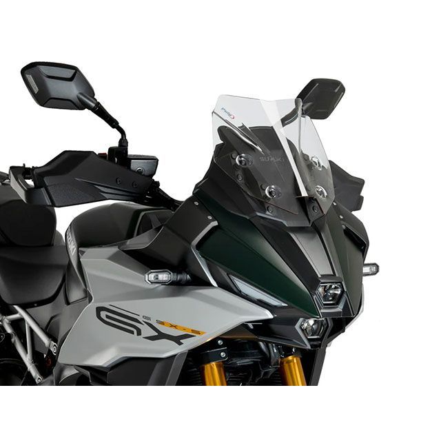 Puig レーシングスクリーン SPORT（クリア） 21987W プーチ スクリーン関連パーツ GSX-S1000GX｜パークアップ 店
