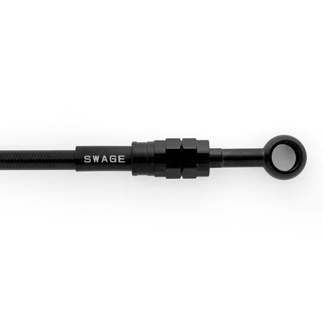 SWAGE-LINE PRO リアホースキット（ステンレスブラック） ホースカラー ブラック BTPB554R メーカー在庫あり スウェッジラインプロ ブレーキホース・ケーブル類 Hayabusa