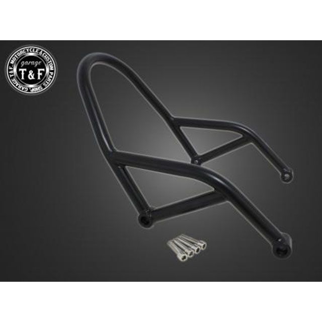 T&F レブル250 タンデムバー（ブラック） ・3183BK ガレージT&F タンデム用品 レブル250 レブル500