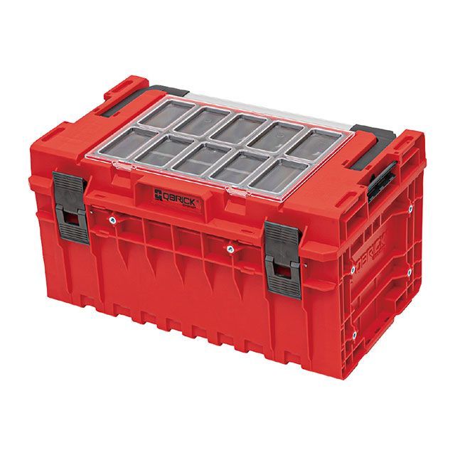 QBRICK SYSTEM SKRQ350E2CCZEPG003 QS1 物の具ボックス席E（赤）M SKRQ350E2CCZEPG003 製造業者店卸し資産あり QBRICK 制作室手道具