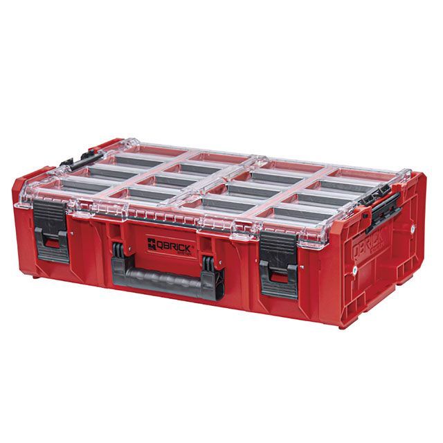 QBRICK SYSTEM ORGQ2XLFCZEPG003 QS1 オーガナイザー2XL2.0 （赤） ORGQ2XLFCZEPG003 メーカー在庫あり QBRICK 作業場工具｜パークアップ 店