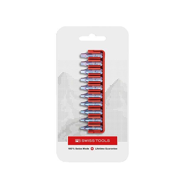 PBSWISSTOOLS C6.708CN 10本組 ショートタイプ 四角ビットセット ビットホルダー付 パッケージタイプ C6.708CN メーカー在庫あり PBスイスツールズ ハンドツール