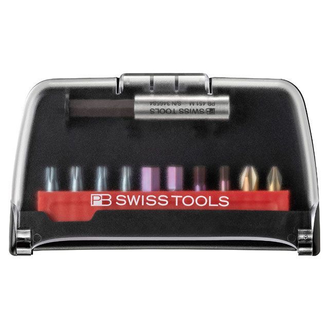 PBSWISSTOOLS C6.700BC 10本組 ショートタイプ ドライバービット ケース付 C6.700BC メーカー在庫あり PBスイスツールズ ハンドツール