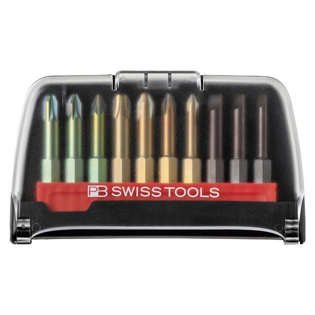 PBSWISSTOOLS E6.701BC 10本組 段付きビットセット ケース入 E6.701BC メーカー在庫あり PBスイスツールズ ハンドツール