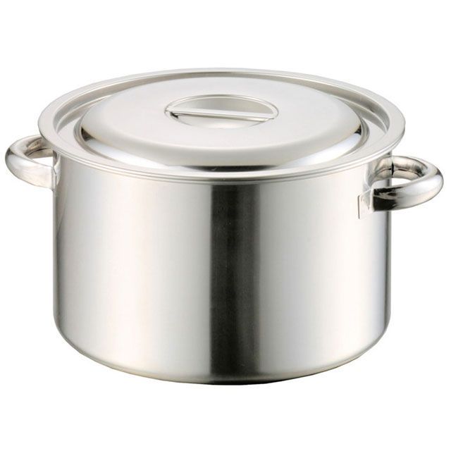 akagawa 118836 モリブデン 半寸胴鍋 36糎 118836 赤川入れもの製造所 御厨子所備品
