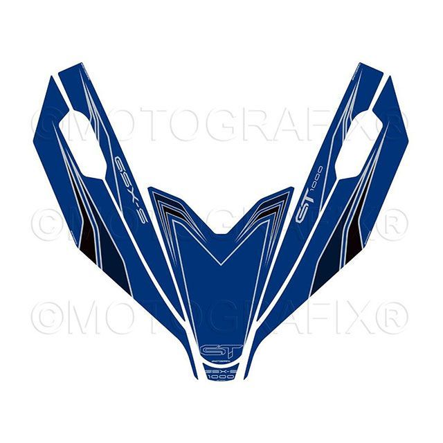 MOTOGRAFIX ボディパッド フロントパッド MT-NS027DBK モトグラフィックス ドレスアップ・カバー GSX-S1000GT｜パークアップ 店