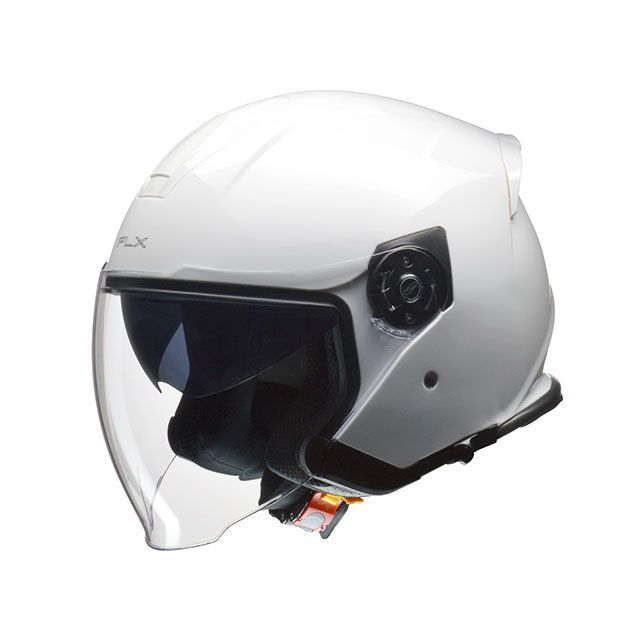LEAD FLX（ホワイト） サイズ L/59-60cm未満 リード工業 ジェットヘルメット｜パークアップ 店