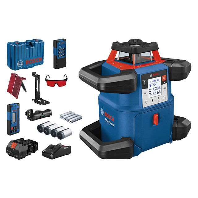 BOSCH GRL600CHV 18V・蓄電池両用 ローテティングレーザー GRL600CHV ボッシュ 電動物の具
