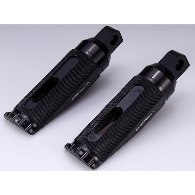 SPEEDRA アルミ削り出し パッセンジャーフットペグ カラー ブラック AHDFP11BK メーカー在庫あり SPEEDRA ステップ FLHX ストリートグライド FLTRX ロードグライド