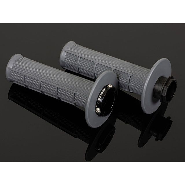 RENTHAL ロックオングリップ ハーフワッフル/ソフト G4753 レンサル グリップ関連パーツ