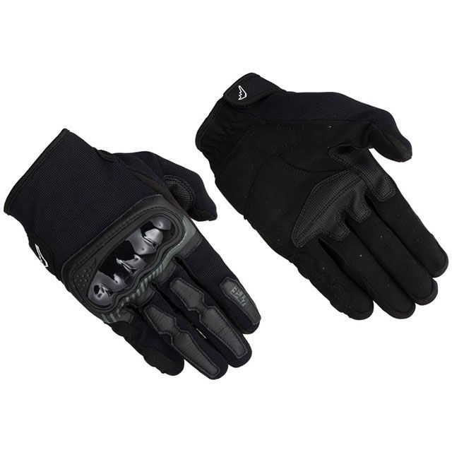 YOSHIMURA ヨシムラクシタニ コンクルージョンエアーグローブ（ブラック） サイズ L 901-225-110L ヨシムラ ライディンググローブ