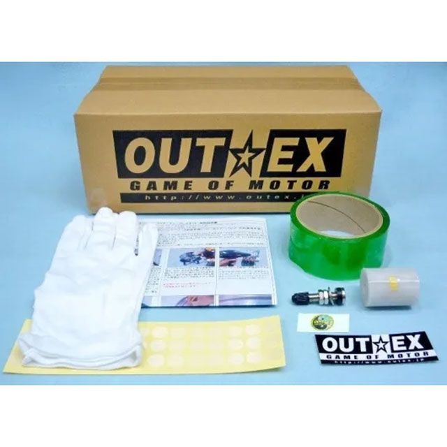 OUTEX クリアー チューブレスキット フロント21×2.15 MT F2121M アウテックス その他ホイール Vストローム800/1050DE