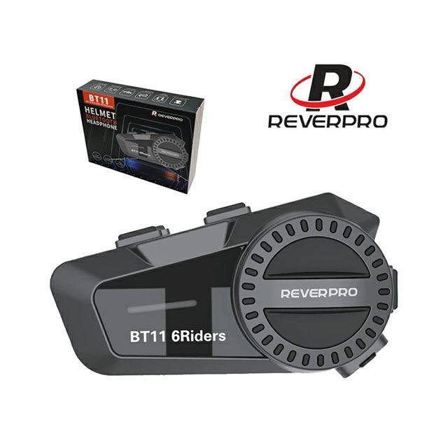 MADMAX リヴェルプロ（REVERPRO） Bluetooth ブルートゥース インターコム バイク オートバイ用 インカム BT11 6人通話可能 MO-1319-BT11 マッドマックス 電子機器類｜パークアップ 店