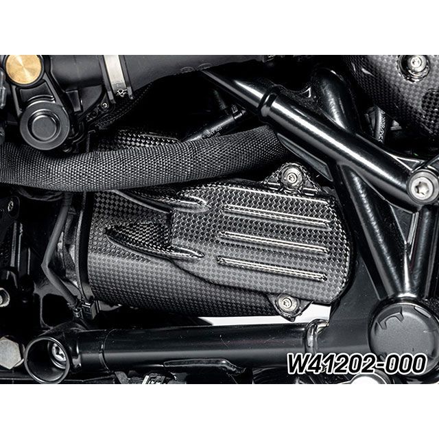 Wunderlich カーボン セルモーターカバー（カーボン） W41202-000 ワンダーリッヒ ドレスアップ・カバー