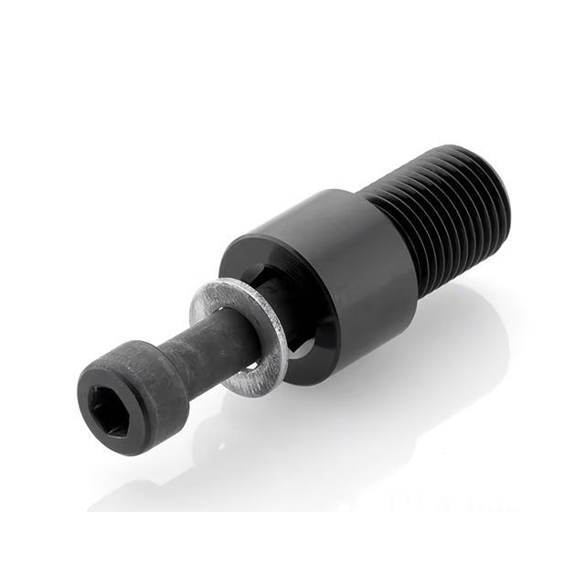 RIZOMA バーエンドアダプター（ブラック） LP301B リゾマ ハンドル関連パーツ T-Max 560 T-Max 560 Tech Max