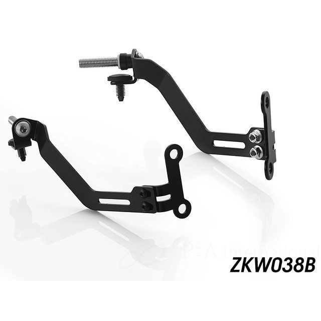RIZOMA ヘッドライトフェアリング（ブラック） ZKW038B リゾマ その他外装関連パーツ Z900RS Performance Z900RS
