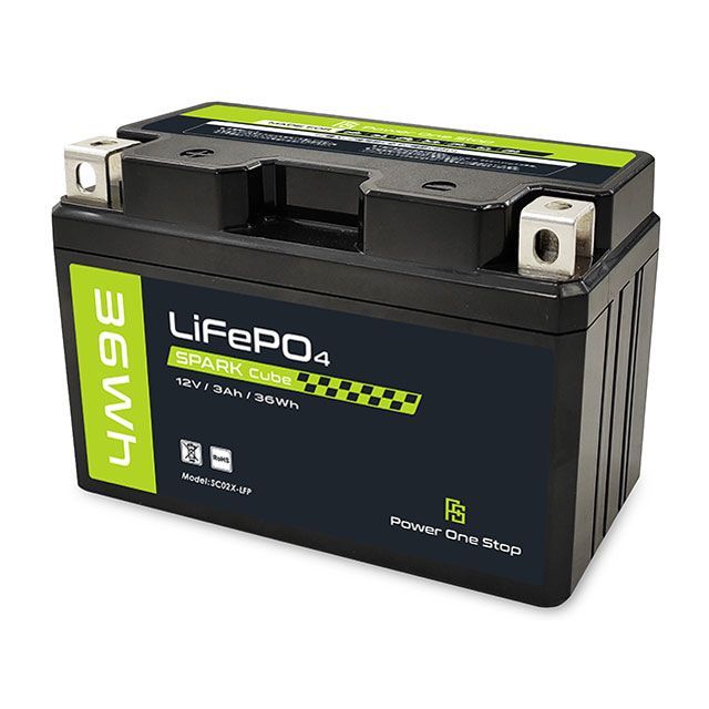Power One Stop リチウムイオンバッテリー 36Wh SC02X-LFP パワーワンストップ バッテリー関連パーツ 汎用｜パークアップ 店