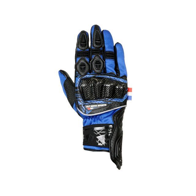 elf riding wear EG-S526 ソリドメッシュグローブ（ブルー） サイズ M EG-S526 メーカー在庫あり エルフ ライディングウェア メッシュグローブ