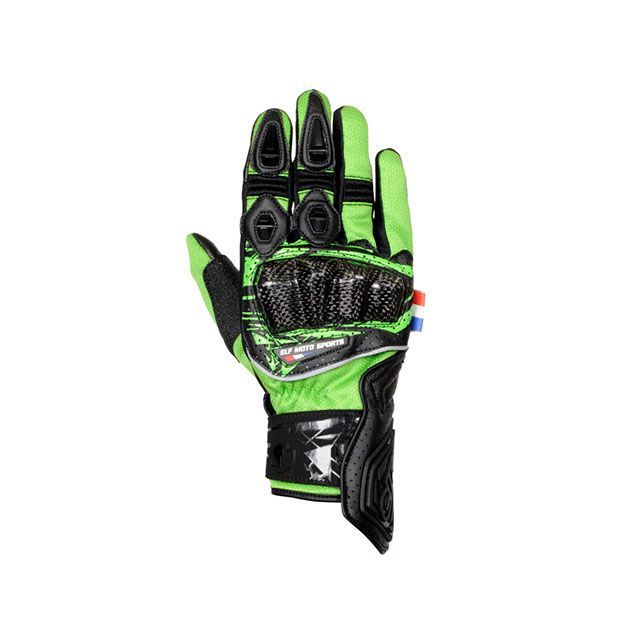 elf riding wear 2025春夏モデル EG-S526 ソリドメッシュグローブ（グリーン） サイズ WM EG-S526 エルフ ライディングウェア メッシュグローブ